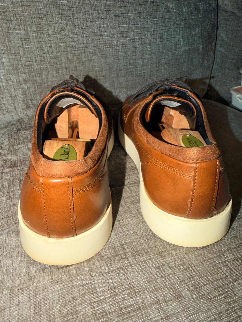 Calvin Klein CMESBEN-R Men’s Brown Casual Dress Shoes Size 10.5 Lace-Up
